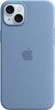 Чехол противоударный силиконовый OEM+ Premium Silicone Case with MagSafe для Apple iPhone 15 (6.1") Winter Blue - изображение 3