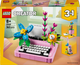 Конструктор LEGO Creator Печатная машинка с цветами 3-в-1 363 детали с 8 лет 31169 - изображение 2