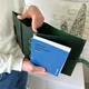 Шкіряний блокнот "Dalai Lama" модель Лондон PROFESSIONAL JOURNAL, Зелений, змінний блок клітинка - зображення 4
