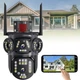 IP камера відеоспостереження RIAS XYS-A48-LD-4G (v380Pro APP) 4G 2 об'єктива 4MP+4MP вулична з віддаленим доступом - зображення 3