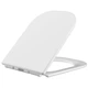 Сидение-крышка для унитаза Mixxus SEAT COVER QUADRO-2003 с микролифтом 430х338х35mm (MI6689) - изображение 3