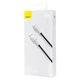 Кабель Baseus Cafule USB Type A - USB Type C 0.25 м Black (CAKF000001) - зображення 2