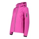 Куртка CMP Women's Lightweight Softshell Jacket with Detachable Hood Pink Fluo XXS (1097-39A5006-B818 34) - изображение 2