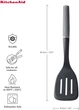 Лопатка KitchenAid Coreline с прорезями 34.3 см серый (KAS002OHCGG) - изображение 10