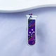 Значок (пин) BROCHE брошь бижутерия Медицина Пробирка фиолетовый BRGV114721 - изображение 4