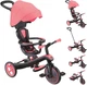 Велосипед детский трехколесный Globber Explorer Trike 4 в 1 Розовый (634-110) - изображение 4