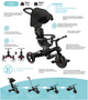 Велосипед дитячий триколісний Globber Explorer Trike 4 в 1 Червоний (634-102) - зображення 3