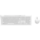 Комплект (клавіатура, миша) бездротовий Rapoo 8210М Wireless White Білий 23626 - изображение 1