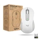 Миша бездротова Logitech Signature M650 for Business Large Off-White (910-006349) Білий - изображение 2