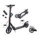 Самокат двухколесный Scale Sports SS-04 складной на дисковых задних тормозах Черного цвета - изображение 9