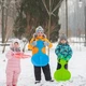 Санки льодянка Технок 1318TXK G з ручками, Зелений (1318TXK Green-RT) - зображення 2