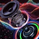 Беспроводная Bluetooth колонка WSJAR L-024 портативная с RGB подсветкой и слотом TF мини колонка колесо - изображение 2