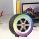 Беспроводная Bluetooth колонка WSJAR L-024 портативная с RGB подсветкой и слотом TF мини колонка колесо - изображение 8