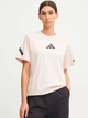 Футболка хлопковая женская Adidas W Z.N.E. Tee JF4781 S Wonder Quartz (4067894842594) - изображение 6