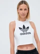 Майка женская Adidas Originals Trefoil Tank IP0679 M White (4066757263644) - изображение 6