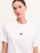 Футболка хлопковая женская Adidas Essentials Small Logo Cotton Sportswear JC5944 L White/Black (4067905788071) - изображение 9