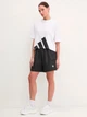 Футболка хлопковая оверсайз короткая женская Adidas W Bl Sj Bf T JG8737 M White/Black (4067902942490) - изображение 9
