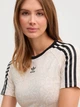 Футболка хлопковая короткая женская Adidas Originals Snake Baby Tee JI8407 2XL Wonder White/Multicolor (4067905535378) - изображение 9