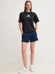 Футболка хлопковая женская Adidas W Z.N.E. Tee JJ4778 XS Black/White (4067887577106) - изображение 7