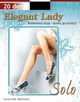 Колготи 20 den Elegant Lady Solo NERO (чорний) розмір 3 - зображення 6