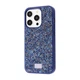 Чехол с блестками Wave Bling World Rock Diamond (TPU) для Apple iPhone 16 Pro Max Blue Titanium - изображение 2