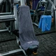 Спортивное полотенце для фитнеса из микрофибры Fitness 40x95 см серое (GS-162585) - изображение 2