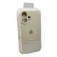 Чохол для смартфона Silicone Full Case AA Camera Protect for Apple iPhone 16 9,Antique White (FullAAi16-9) - изображение 2