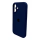 Чохол для смартфона Silicone Full Case AA Camera Protect for Apple iPhone 16 39,Navy Blue (FullAAi16-39) - изображение 4