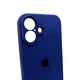 Чохол для смартфона Silicone Full Case AA Camera Protect for Apple iPhone 16 39,Navy Blue (FullAAi16-39) - изображение 5