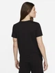 Футболка хлопковая женская Nike Sportswear Essentials Logo DX7906-010 XL Черная (0196154000451) - изображение 2
