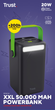 Портативное зарядное устройство Trust Redoh XXL power bank 50000мАч 20Вт Черный (25196_TRUST) - изображение 8