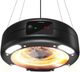 Инфракрасный обогреватель Trotec IR 1550 SC 1500W + LED Black (1410003812) - изображение 3