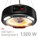 Инфракрасный обогреватель Trotec IR 1550 SC 1500W + LED Black (1410003812) - изображение 13