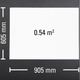 Инфракрасный обогреватель Trotec TIH 500 S 905x605 mm 580W White (1410003012) - изображение 11