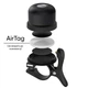 Звонок на велосипед с местом для AirTag Bicycle Bell с медного сплава, Black - изображение 3