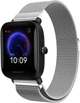 Ремешок 20мм для Amazfit GTS / GTS 2 / GTS 2 mini / GTS 2e / GTS 3 / GTS 4 mini миланская петля серебряный - изображение 2