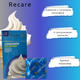 Презервативи Recare Big Dotted Ice Cream Ребристі з ароматом морозива 12 шт (ROZ6501053497) - зображення 4