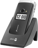 Telefon komórkowy Doro Primo 413 Silver/Black (4260117672002) - obraz 1