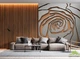 Сhameleons Фотошпалери Фреска озеро з лебедями (23919) - изображение 1