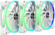 Набор вентиляторов Alpenfohn Wing Boost 3 ARGB Triple White (84000000171) - изображение 2