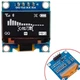 OLED дисплей графический SSD1306 I2C 0.96'' 128x64 Arduino сине-желтый (285939) - изображение 2