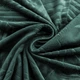 Чохол на кутовий диван 2+2, еластичний велюр, оксамит Domidekor Palm leaves, зелений (3820) - изображение 7