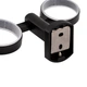 Стакан с держателем Qtap Liberty настенный двойной QTLIBBLM1155 Black - изображение 3