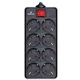 Сетевой фильтр питания REAL-EL REAL-EL RS-8 PROTECT, 3m, black (EL122300022) - изображение 2