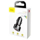 АЗП Автомобільний зарядний пристрій Baseus 45W USB + Type-C Magic Series Dual Quick Charge Car Charger QC 4.0 45W USB + Type-C Чорний - изображение 7