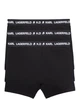 Полубоксеры 3 шт. KARL LAGERFELD Чёрный S (77466) - изображение 2