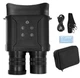 Бінокль нічного бачення NV400B Night Vision 8139 з ІЧ-підсвіткою 400 м, 3.5-7x31, цифровий зум 3x, запис відео 640x480, підтримка карти пам’яті до 32 ГБ, дисплей 320x240, для полювання та охорони - изображение 2