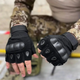 Рукавички безпалі Чорні / З відкритими пальцями у розмірі 2XL (LC) - зображення 4