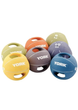 Медбол York Fitness 8 кг синій з ручками для фітнесу кросфіту зносостійкий - изображение 3