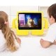 Противоударный детский чехол STR EVA для iPad Air 11 (2024) человечек с ручками Yellow - изображение 5